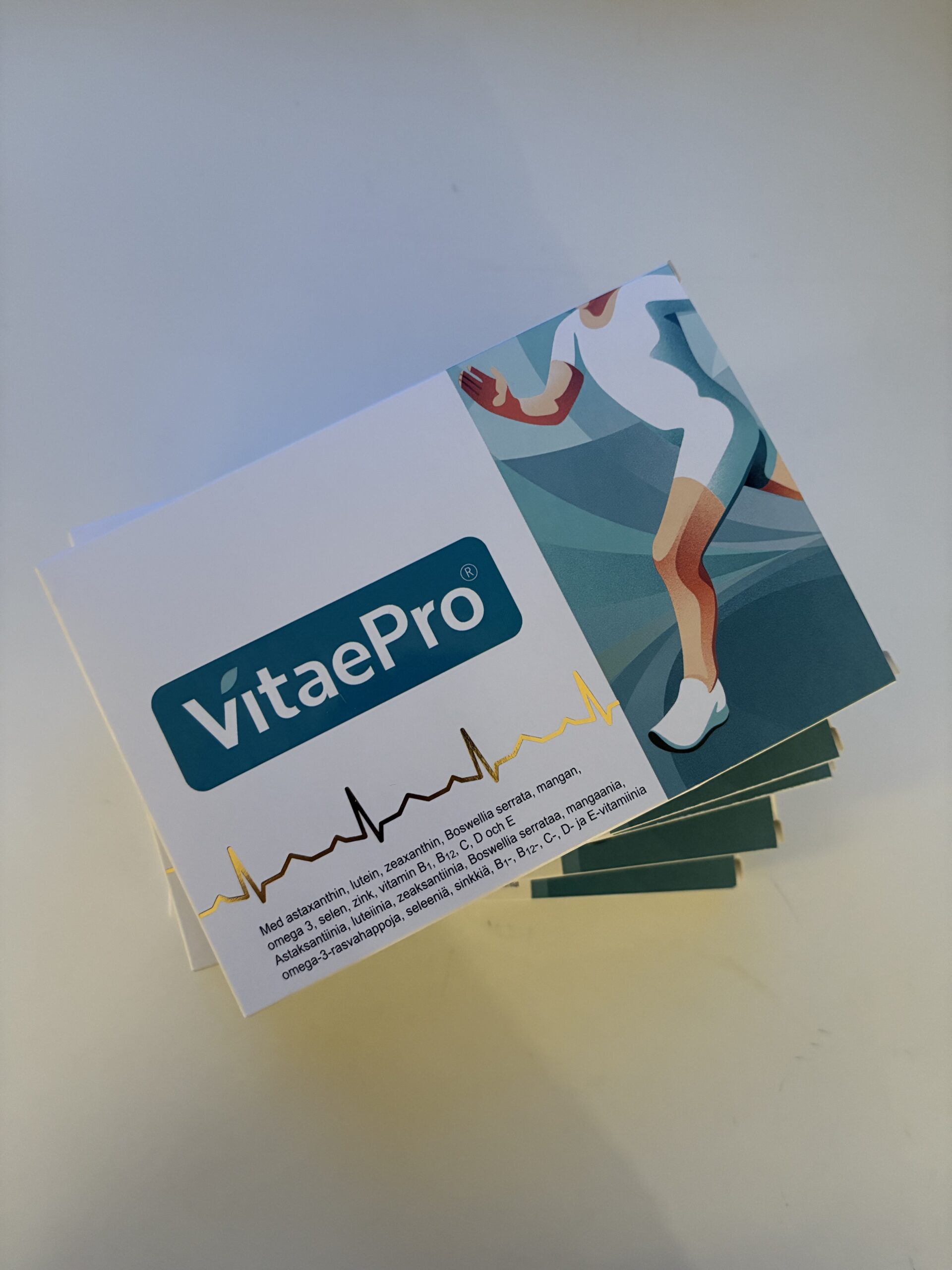 VitaePro produktinformation og illustration