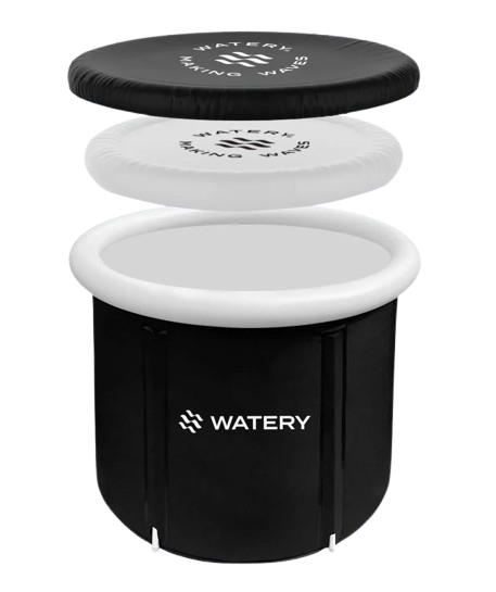 Watery_oppustelig_isbad