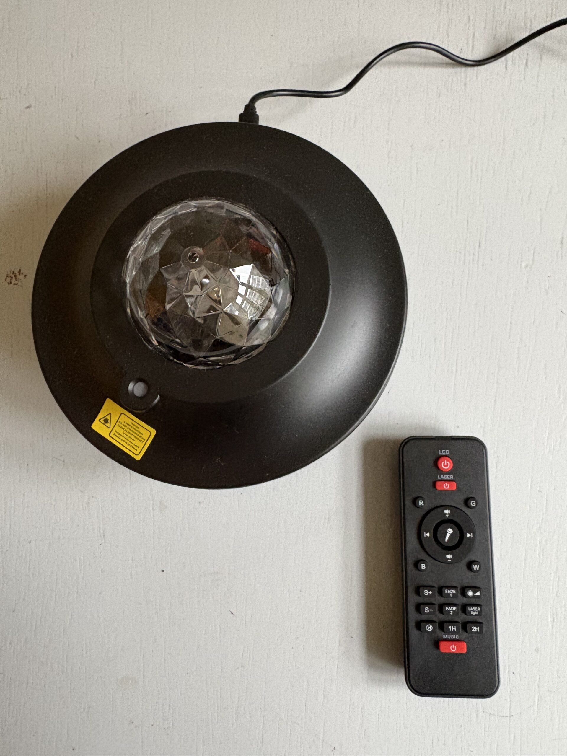 moona-stjernehimmel-projektor-og-fjernbetjening