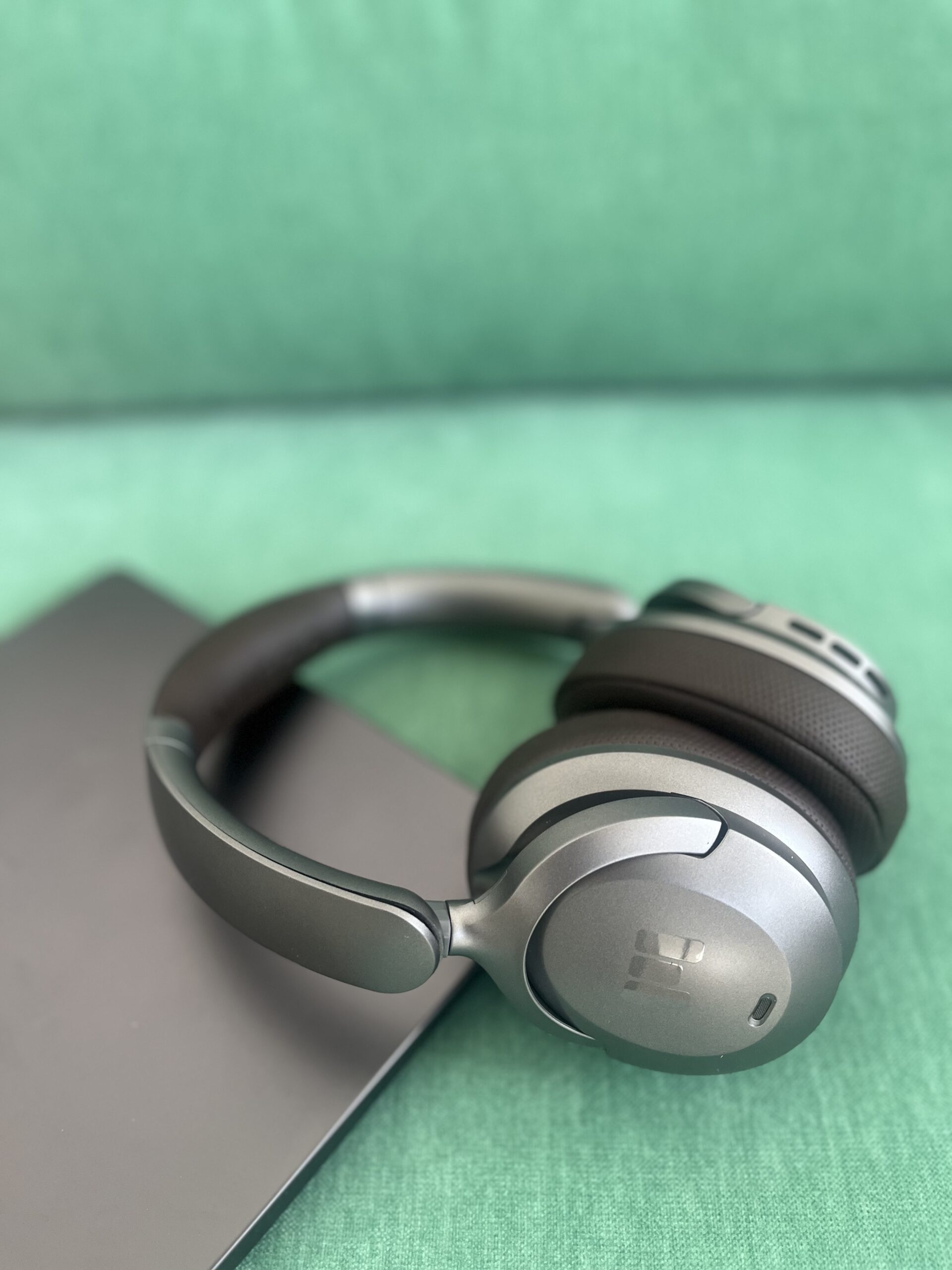 MIIEGO Moove 55 Silence Hybrid ANC Høretelefoner - Titanium / Brun