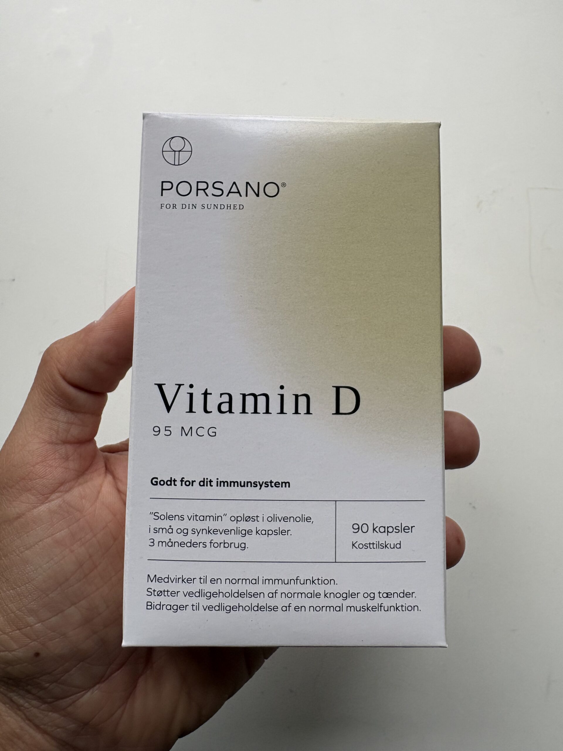 Porsano Vitamin D Pakke